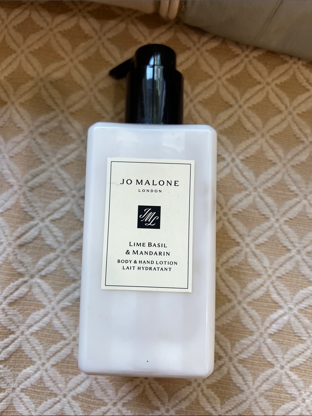 Jo Malone White Bottle Lime Basil & Mandarin Body & Hand Lotion